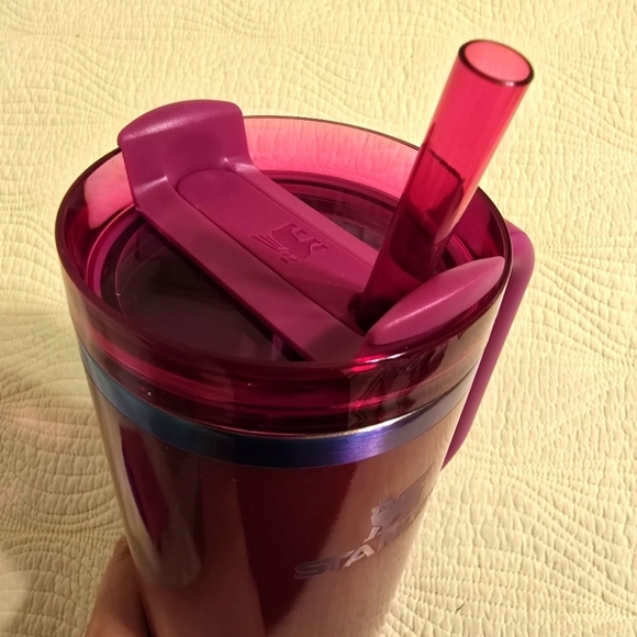 NIB Stanley Berry Truffle Limited Edition Valentines H20 Quencher Tumbler 30 Oz - Picture 5 of 11